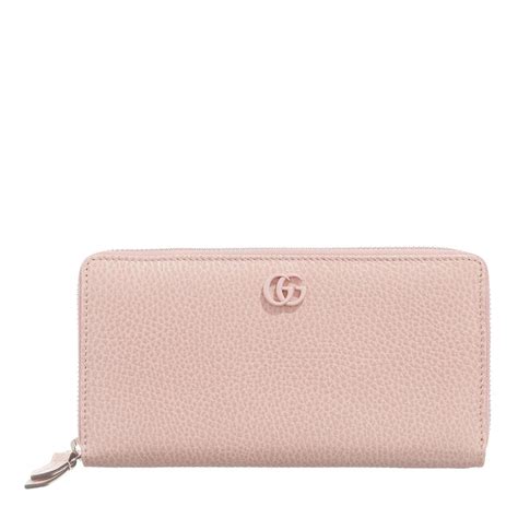 gucci animalier wallet pink|Gucci marmont wallet pink.